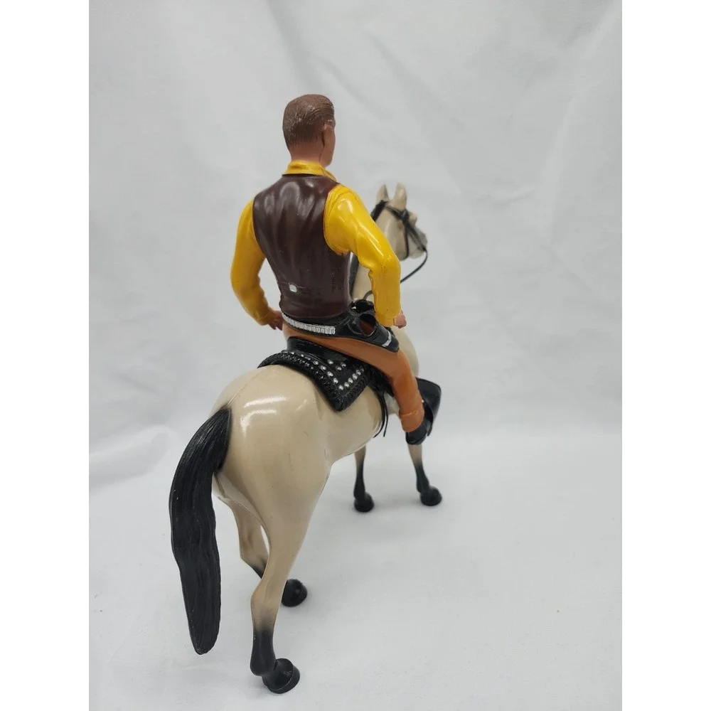 Vintage 1950's HARTLAND MARSHAL Matt Dillon GUNSMOKE W/ Horse And Saddle